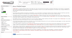 Desktop Screenshot of mediacreeper.com